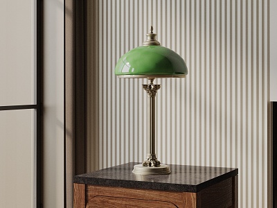 Modern table lamp 3d model