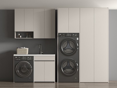 Washing machine cabinet model