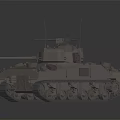 Military Scale Tank Models With Sand Camouflage And Detailed Turrets And Cannons