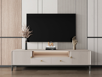 Modern TV Cabinet 3d model