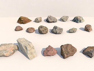 Stone Rock 3d model