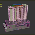 International Office Building With Integrated Hotel And Shopping Mall Facilities