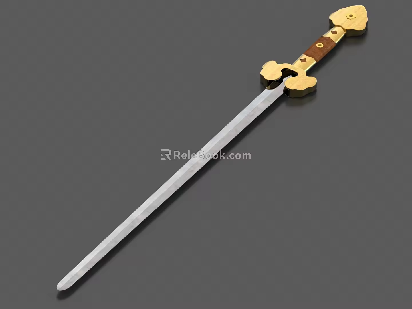 Long Sword Ancient Sword Han Sword 3d model