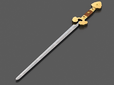 Long Sword Ancient Sword Han Sword 3d model