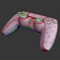 modern gamepad wireless gamepad game console accessories 3d model