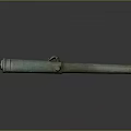 Antique Bronze Cannon Historical Military Weapon With Vintage Design And Rustic Finish
