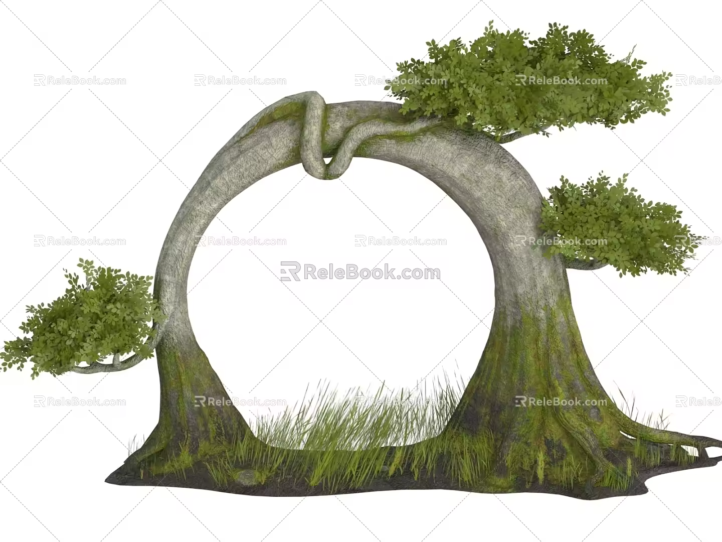 Tree Hole Ancient Tree Big Tree Fantasy Tree Magic Tree Magic Tree 3d model