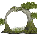 Tree Hole Ancient Tree Big Tree Fantasy Tree Magic Tree Magic Tree 3d model