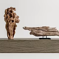Modern Root Carving Root Carving Combination 3d model