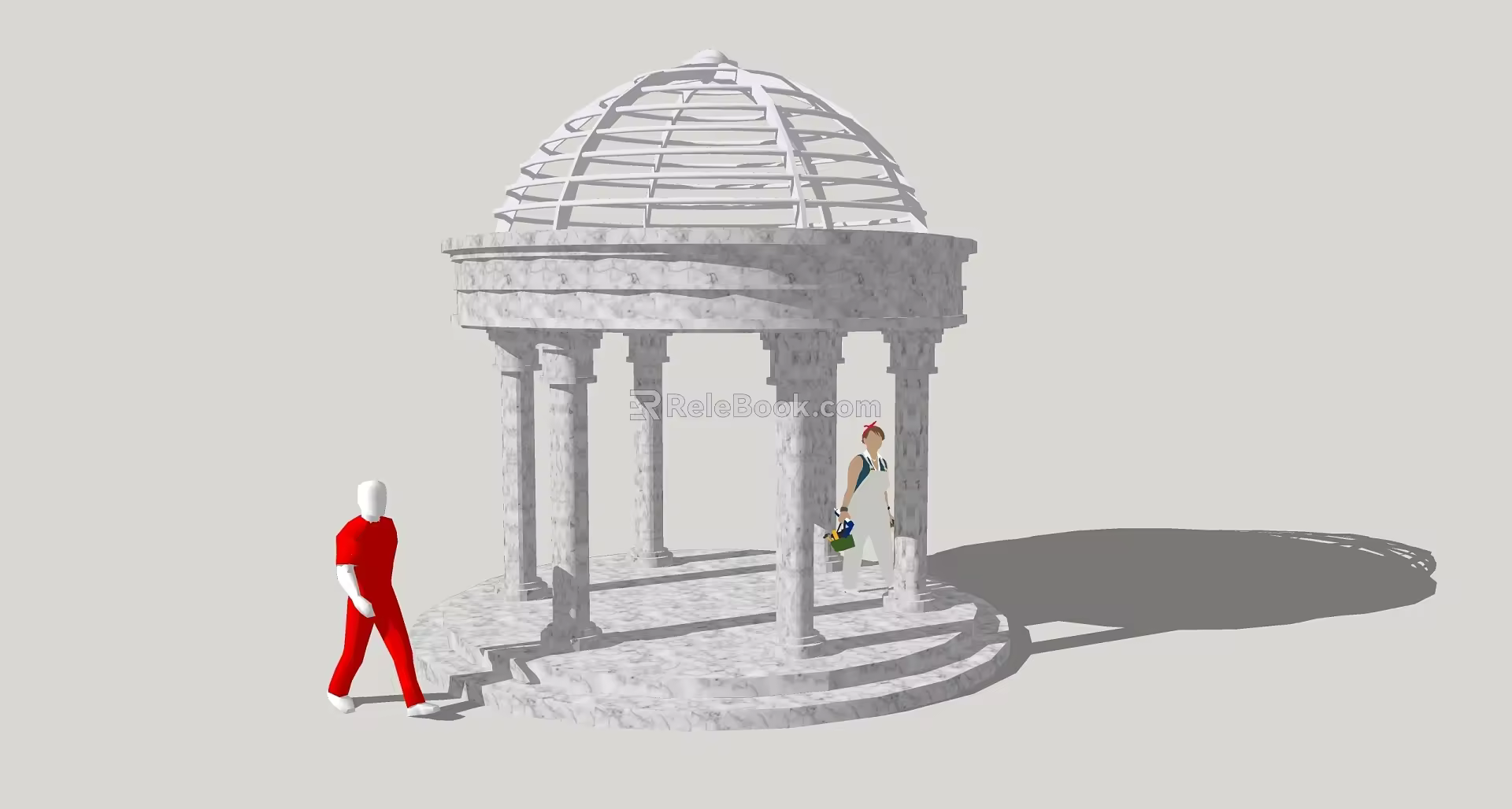 Pavilion gazebo 3d model