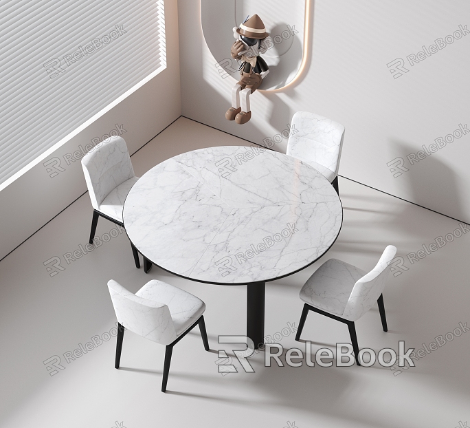 Casual tables and chairs model