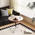 Modern Middle Ancient Side Several Marble Side Several Round Side Several Mobile Side Several Sofa Side Several Lifting Side Several 3d model