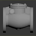 KITZ 10K 555 Cast Iron Industrial Valve With Flange Connections And Bolts