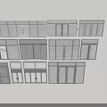Modern Floor to Ceiling Windows Various Design Styles With Aluminum Frames And Glass Panels