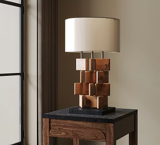 Ancient Table Lamp 3d model