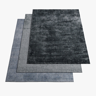 Square carpet 3d model