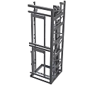Elevator mechanical structure 3d model