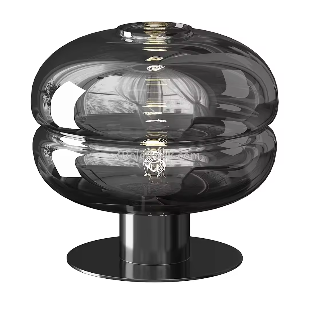 Simple Glass Table Lamp Table Lamp Simple Table Lamp Decorative Table Lamp Study Table Lamp Bedroom Table Lamp 3d model