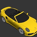 Porsche 911TurboS Convertible Edition 3d model