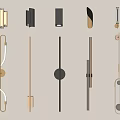 Modern Wall Lamps With Linear And Curved Shapes For Contemporary Interior Lighting