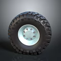 High Quality Automotive Car Tire With Deep Tread Pattern And Silver Wheel Rim