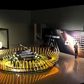 Luxury Tea Break Area In Grand Event Venue With Comfortable Seating And Elegant Lighting