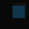 Brown Square Textured Floor Tiles With Blue Vase And Yellow Flowers
