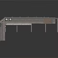 Industrial Port Loading Equipment With Long Platform Support Structures And Container Module