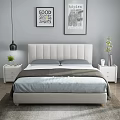 Double bed 3d model