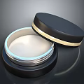Modern Ceiling Light With Black Cover White Illuminated Surface And Gold Trim