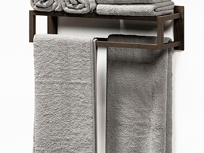 modern towel bath towel model