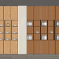 Modern Wooden Bookcase Interior With Open Shelves Books And Decorative Items