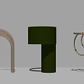 Modern table lamp 3d model