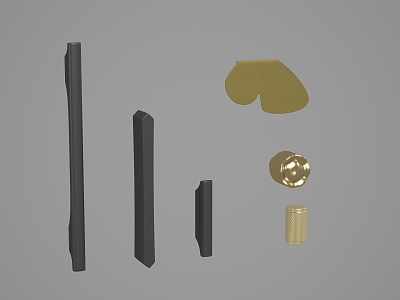 Handhandle hardware handle 3d model