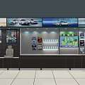 Car 4S Shop Interior With Display Area Car Images Auto Accessories And Seats