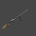 light machine gun 3d model
