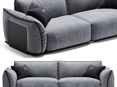 Gianfranco ferre home clapton sofa multiplayer sofa luxury sofa brand 3d model