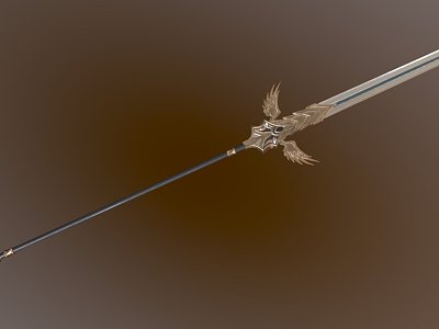 Weapon class spear model