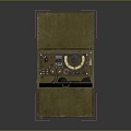 Radio station radio station military radio station military walkie-talkie 3d model