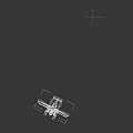 3D Rendered Dark Green Seaplane Model With Yellow Floats And Wing Markings