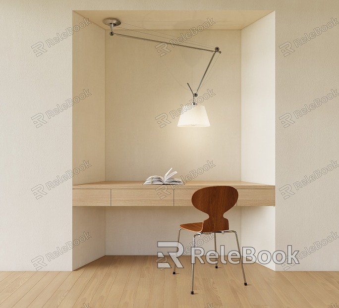 Desk and Chair Combination Dressing Table and Chair Combination Chandelier Ant Chair model