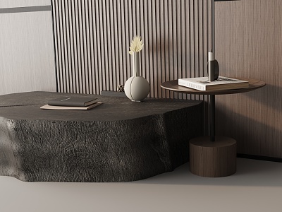 Modern coffee table model