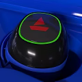 Wireless Bluetooth Earbuds with Blue Open Charging Case and Modern Design