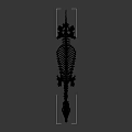 Artistic Animal Skeleton Display With Detailed Structure On Green Geometric Background