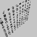 Game props 3d model