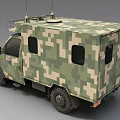 Military command vehicle IVECO command vehicle military communication vehicle logistics support vehicle command shelter military supply vehicle military transport vehicle 3d model