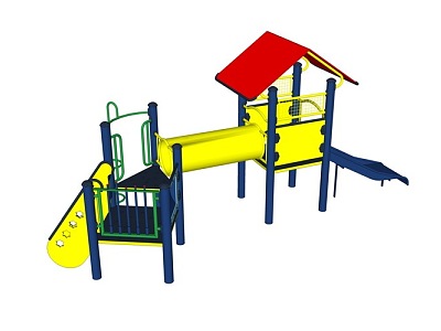 Children's amusement facilities model