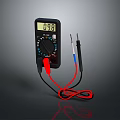 Voltmeter Multimeter Electronic Meter Instrument Meter Electronic Instrument Meter Electronic Instrument Oscilloscope 3d model
