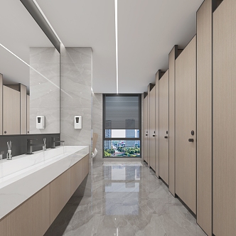 Public Toilet Shopping Mall Toilet Hotel Toilet Sales Department Toilet Office Building Public Toilet Public Toilet 3d model