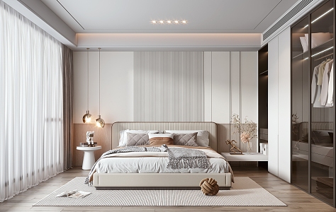 Modern Bedroom 3d model